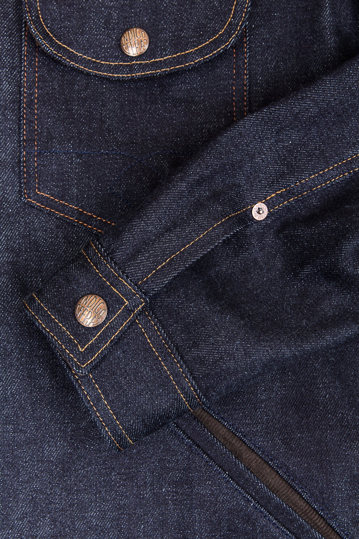 Indigofera Fargo Rider Jacket Fabric No 9