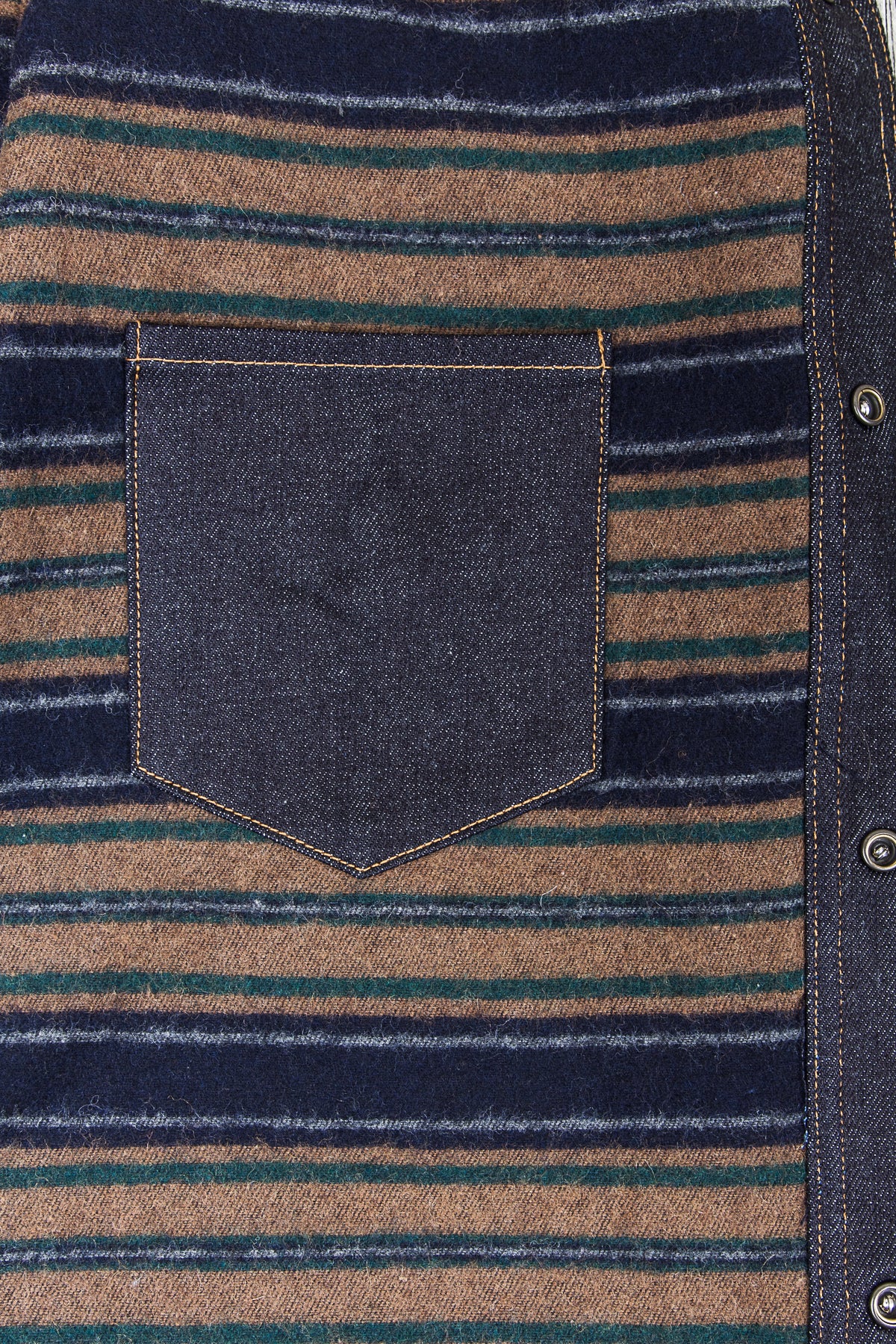 Indigofera Fargo Rider Jacket Fabric No 9