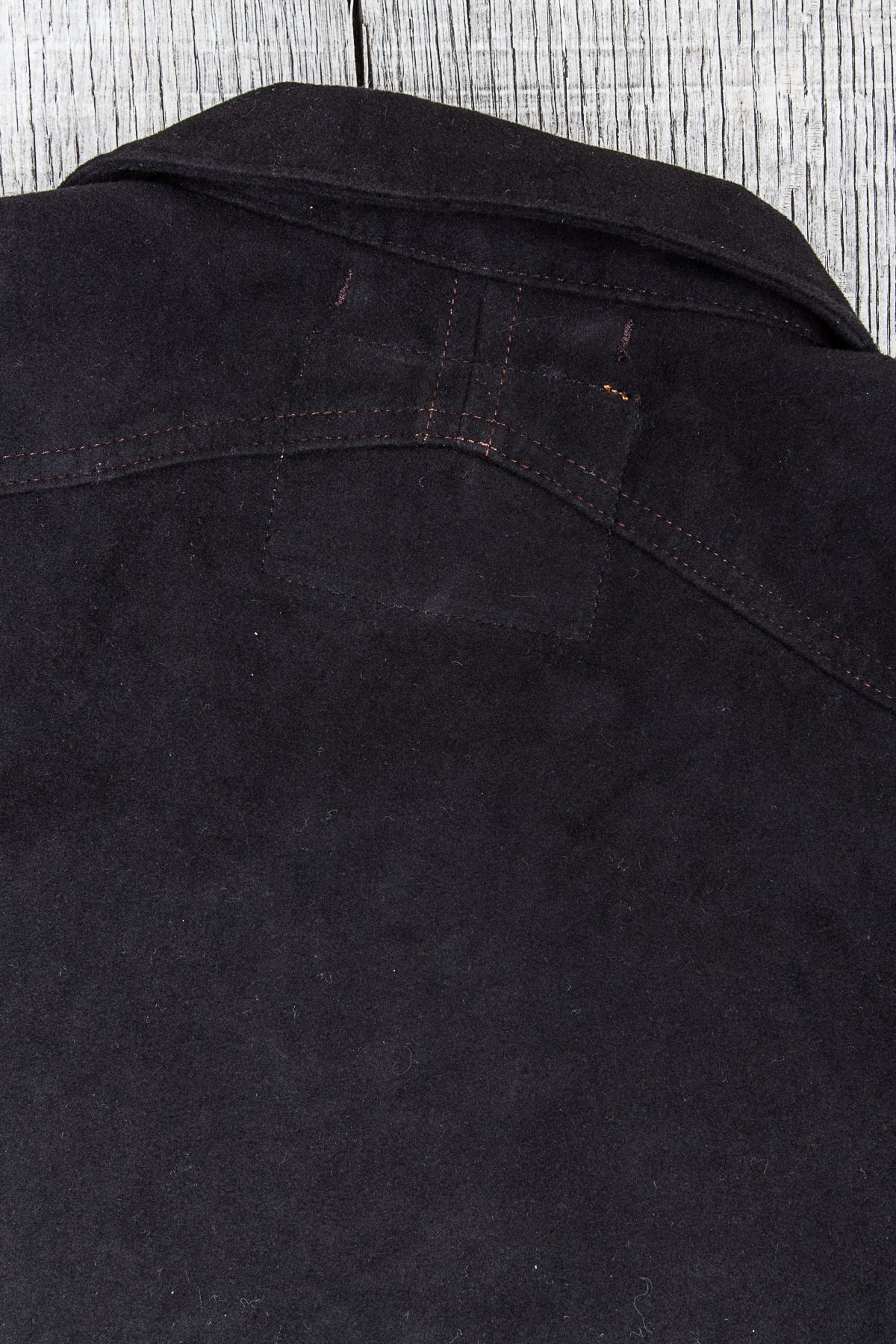 Indigofera Parsons Lodge Jacket Heavy Moleskin Black