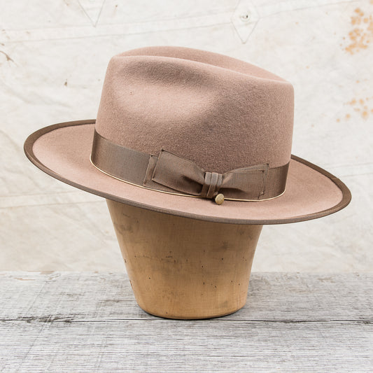 H. W. Dog & Co. Point-H Beige Wool Hat