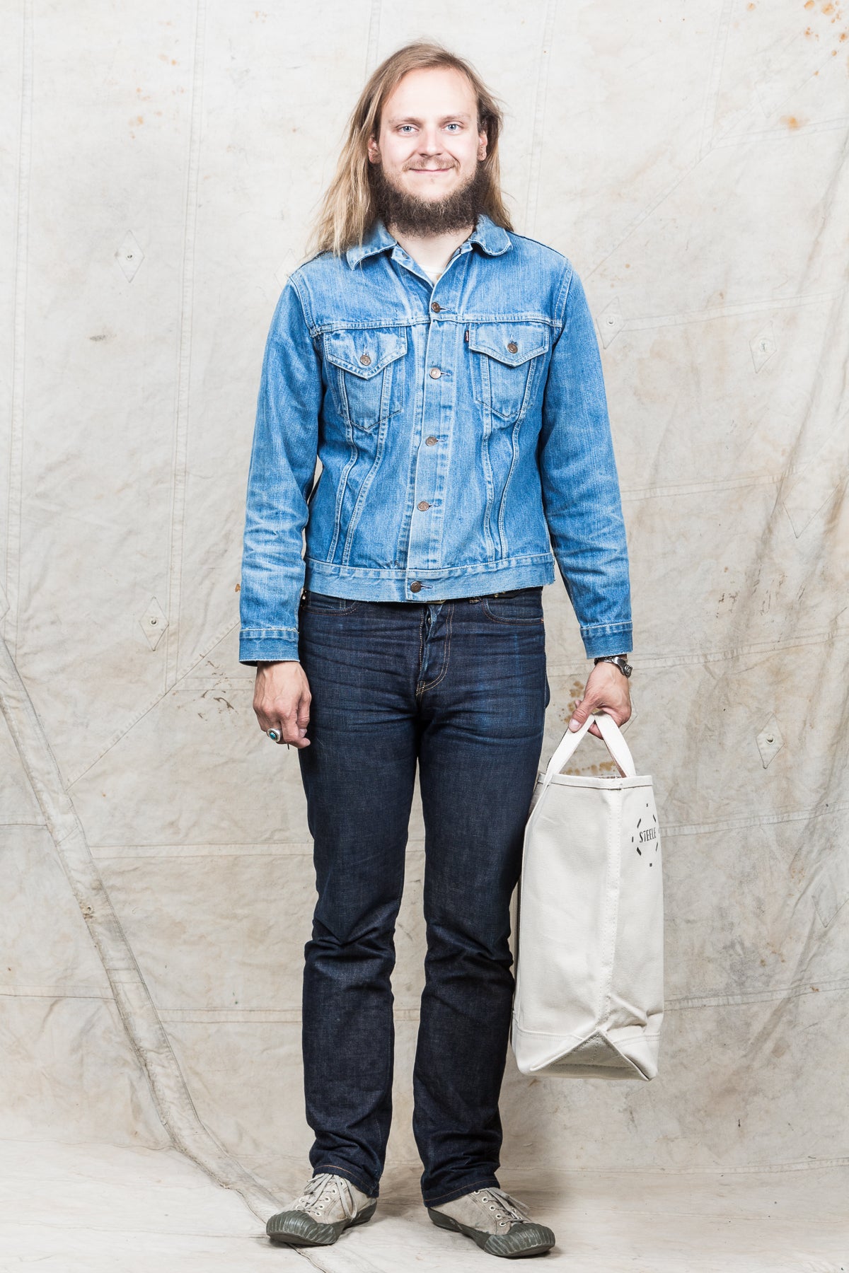 Steele Natural Canvas Tote Bag #180
