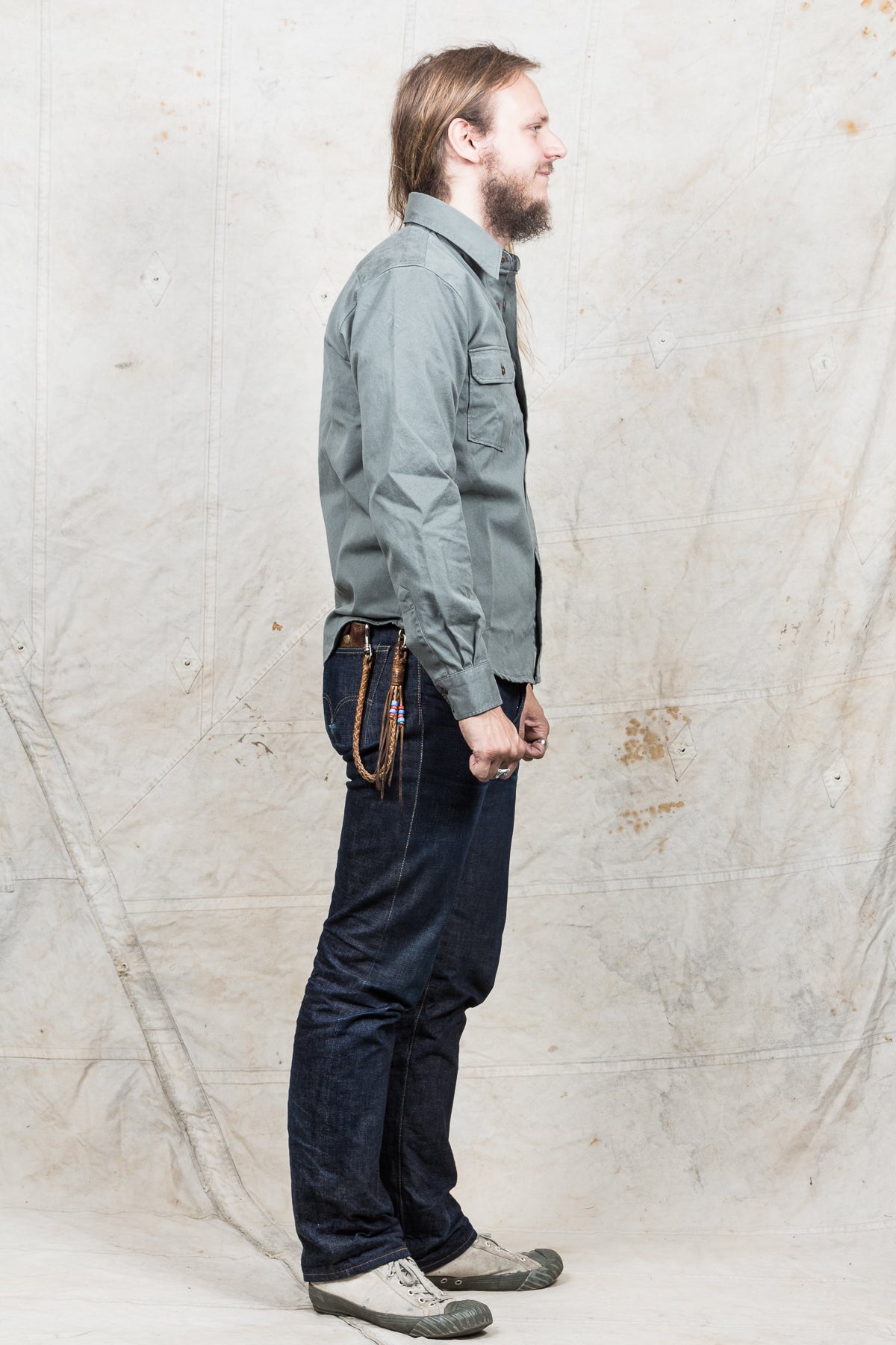 Indigofera Alamo Shirt Mash Green