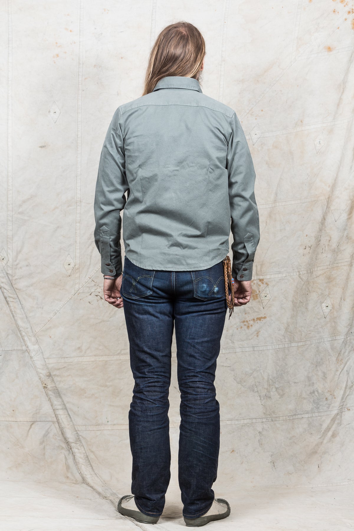 Indigofera Alamo Shirt Mash Green