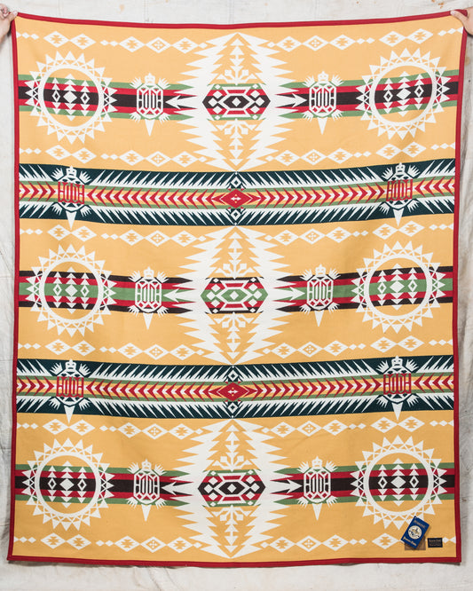 Pendleton Heritage Collection Wool Blanket Robe Turtle
