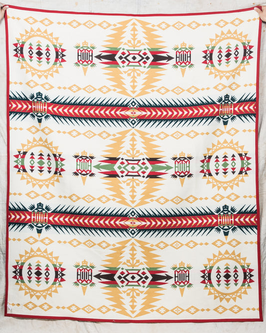 Pendleton Heritage Collection Wool Blanket Robe Turtle