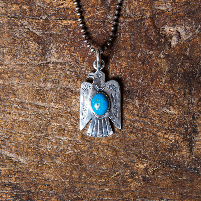 Larry Smith Thunderbird Turquoise Top NL-0090