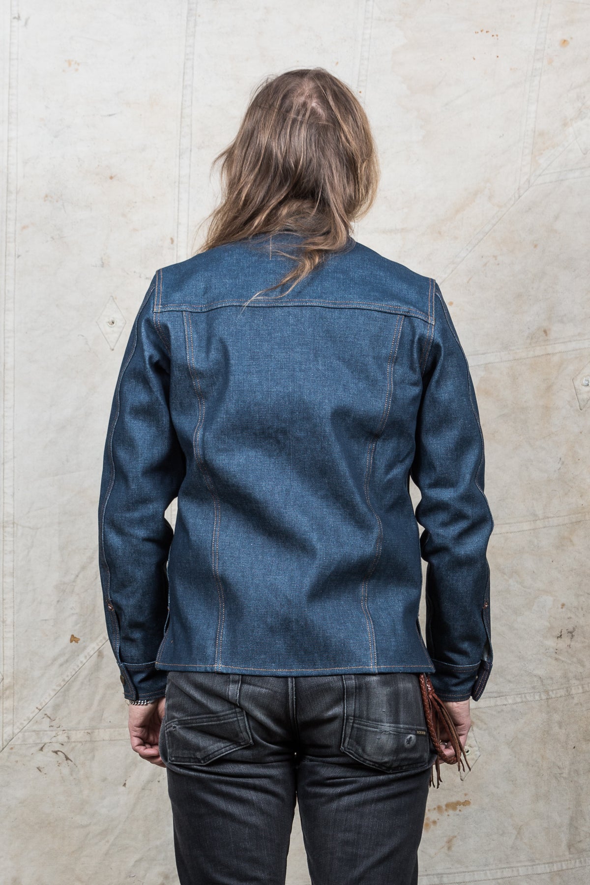 Indigofera Fargo Shirt Stampede Broken Twill