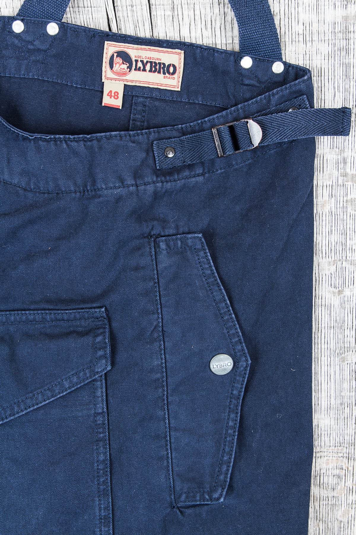 Nigel Cabourn Deck Waders Black Navy – Second Sunrise