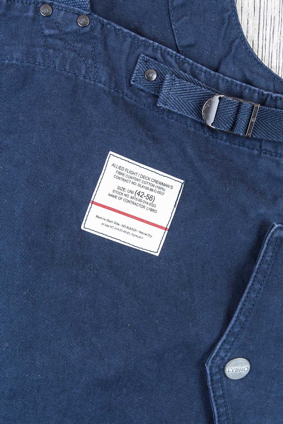 Nigel Cabourn Deck Waders Black Navy – Second Sunrise