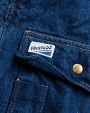 Vintage 80's Swedish Fristads Denim Work Jacket