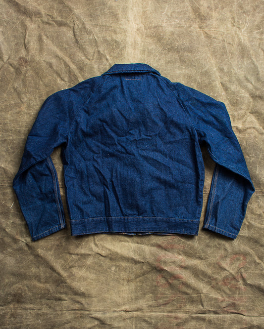 Vintage 80's Swedish Fristads Denim Work Jacket