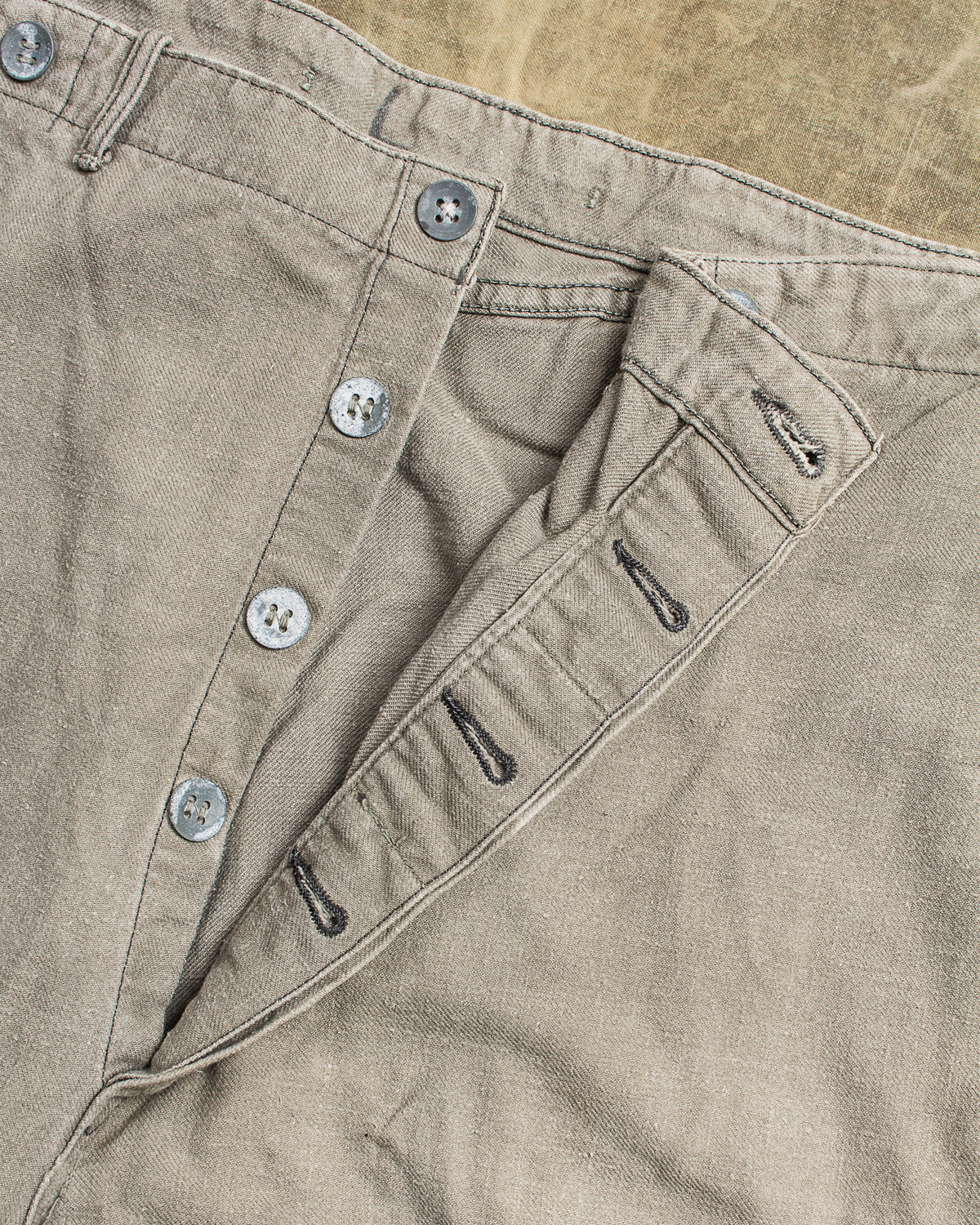 Vintage 1940s Swedish Army Pants "Grötbyxor" No. 6