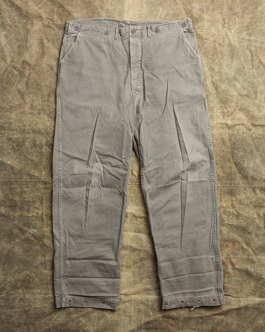 Vintage 1950s Swedish Army Pants "Grötbyxor" No. 7