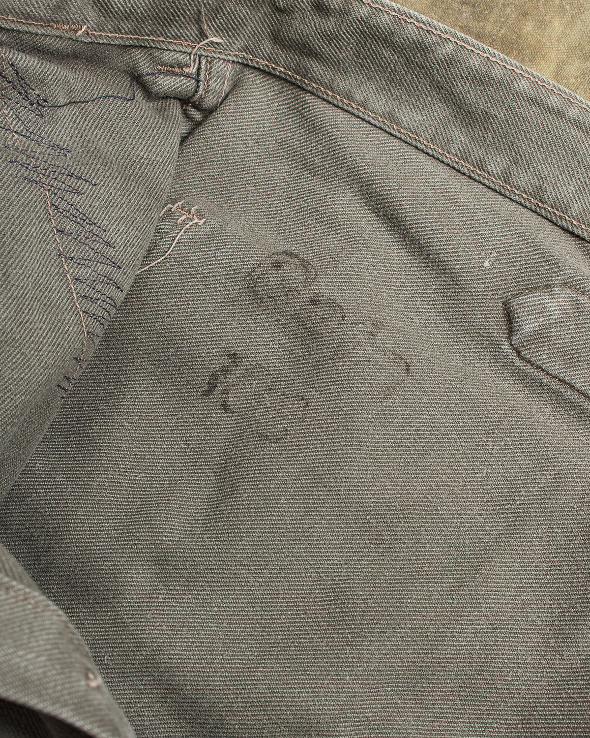 Vintage 1950s Swedish Army Pants "Grötbyxor" No. 7