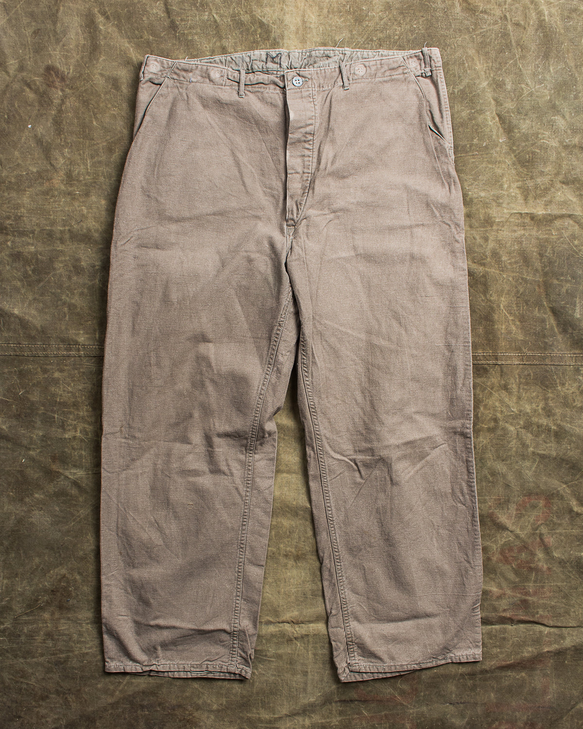 Vintage 1940s Swedish Army Pants "Grötbyxor" No. 8