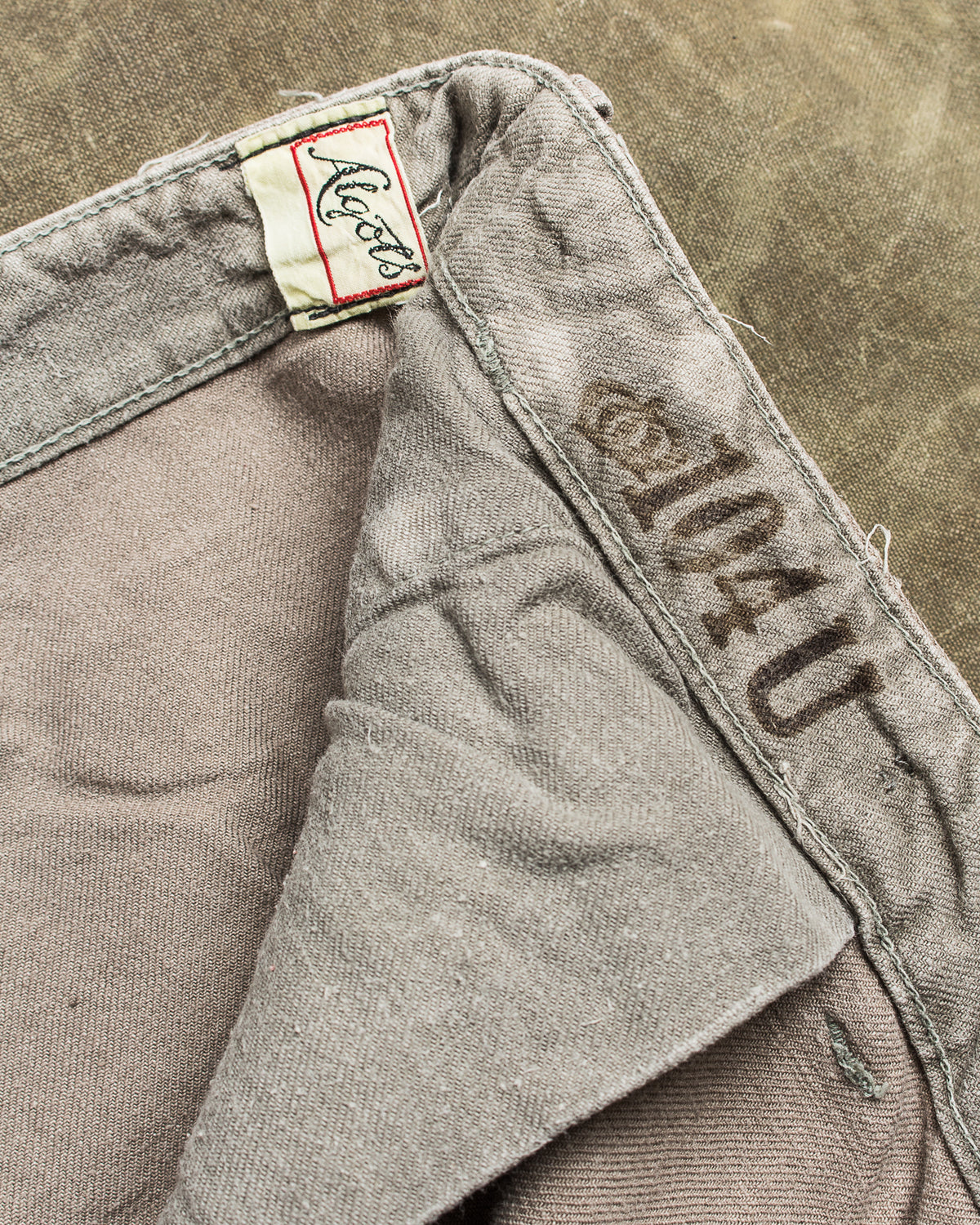 Vintage 1940s Swedish Army Pants "Grötbyxor" No. 8