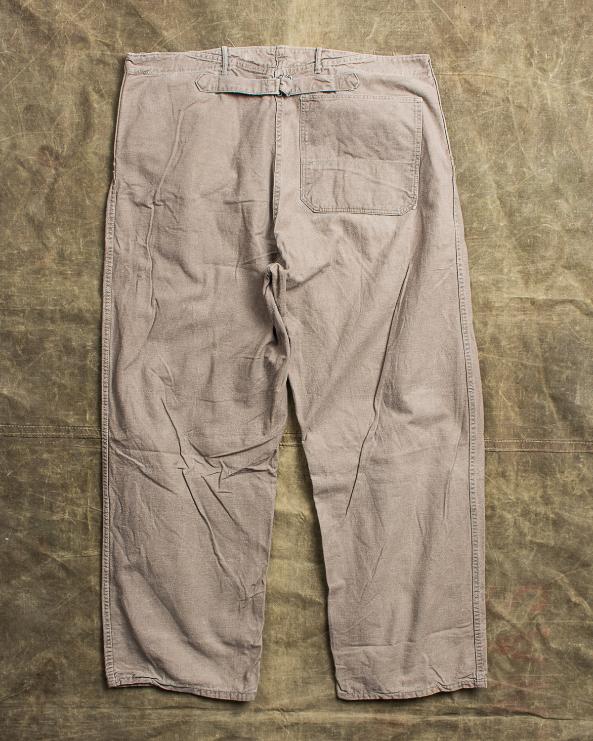 Vintage 1940s Swedish Army Pants "Grötbyxor" No. 8