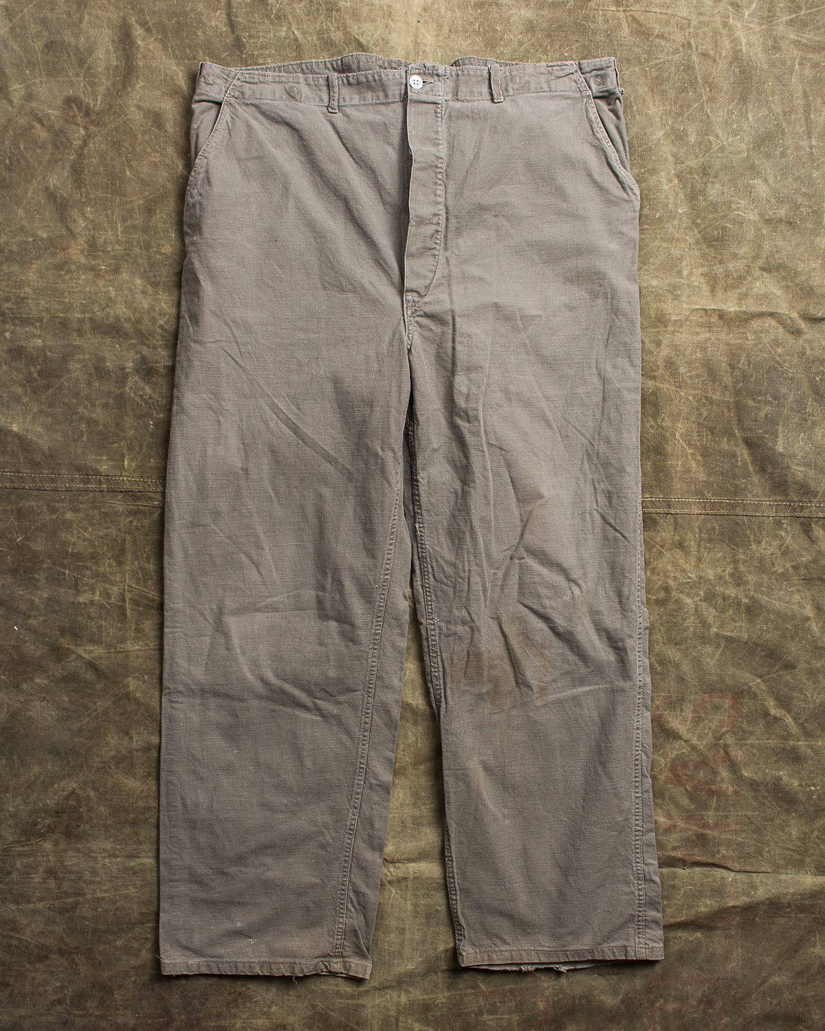Vintage 1950s Swedish Army Pants "Grötbyxor" No. 9