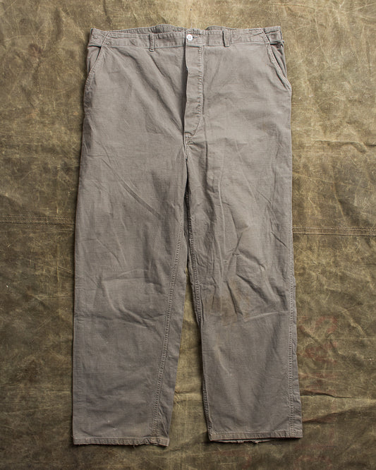 Vintage 1950s Swedish Army Pants "Grötbyxor" No. 9