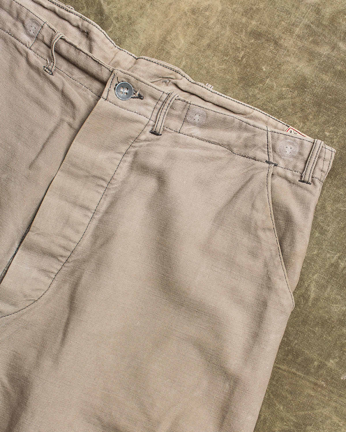 Vintage 1940s Swedish Army Pants "Grötbyxor" No. 10