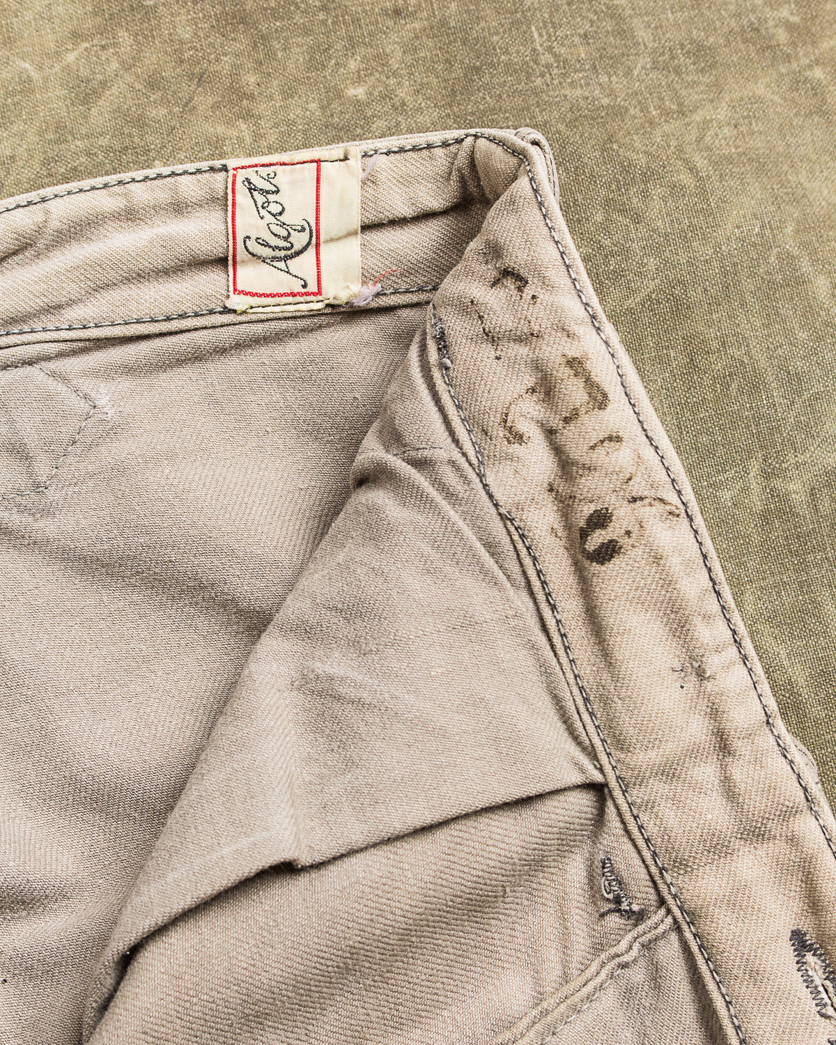 Vintage 1940s Swedish Army Pants "Grötbyxor" No. 10