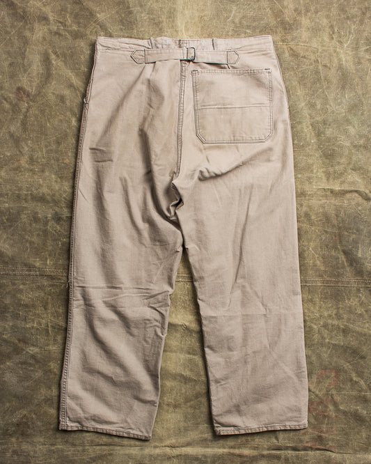 Vintage 1940s Swedish Army Pants "Grötbyxor" No. 10