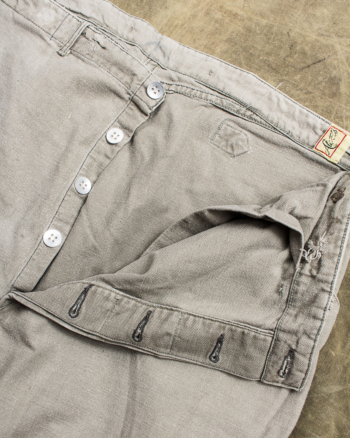 Vintage 1940s Swedish Army Pants "Grötbyxor" No. 11