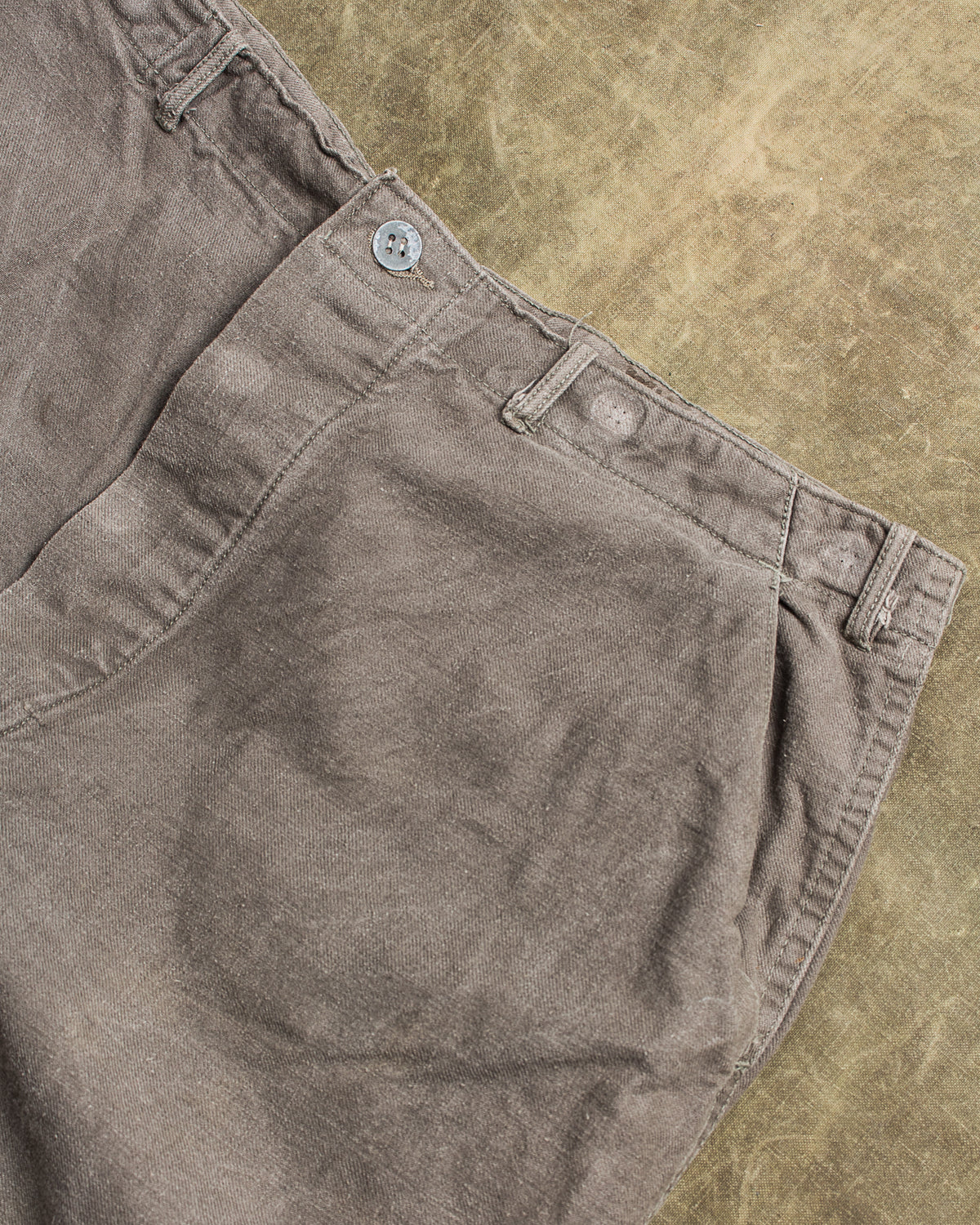 Vintage 1950s Swedish Army Pants "Grötbyxor" No. 13