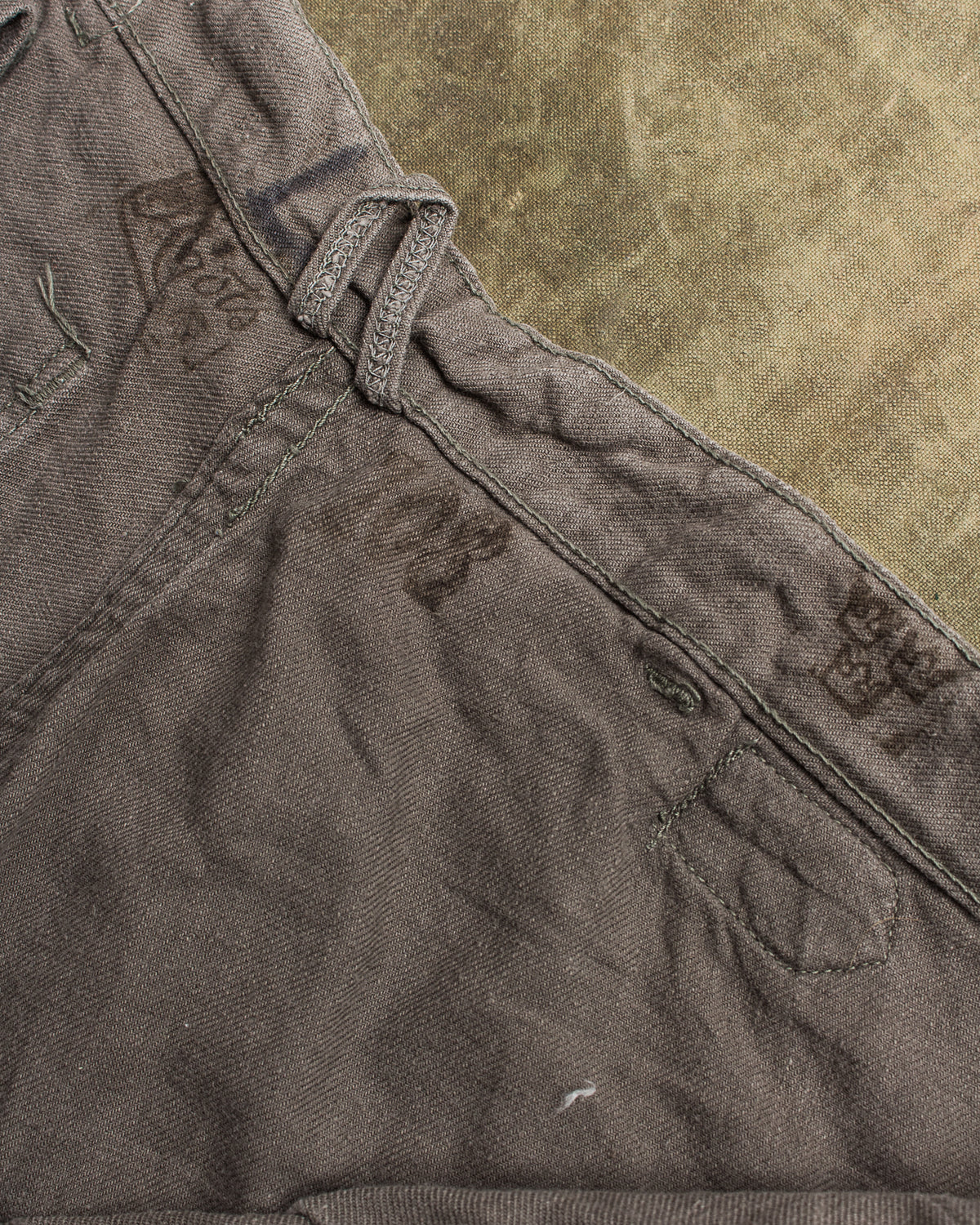 Vintage 1950s Swedish Army Pants "Grötbyxor" No. 13