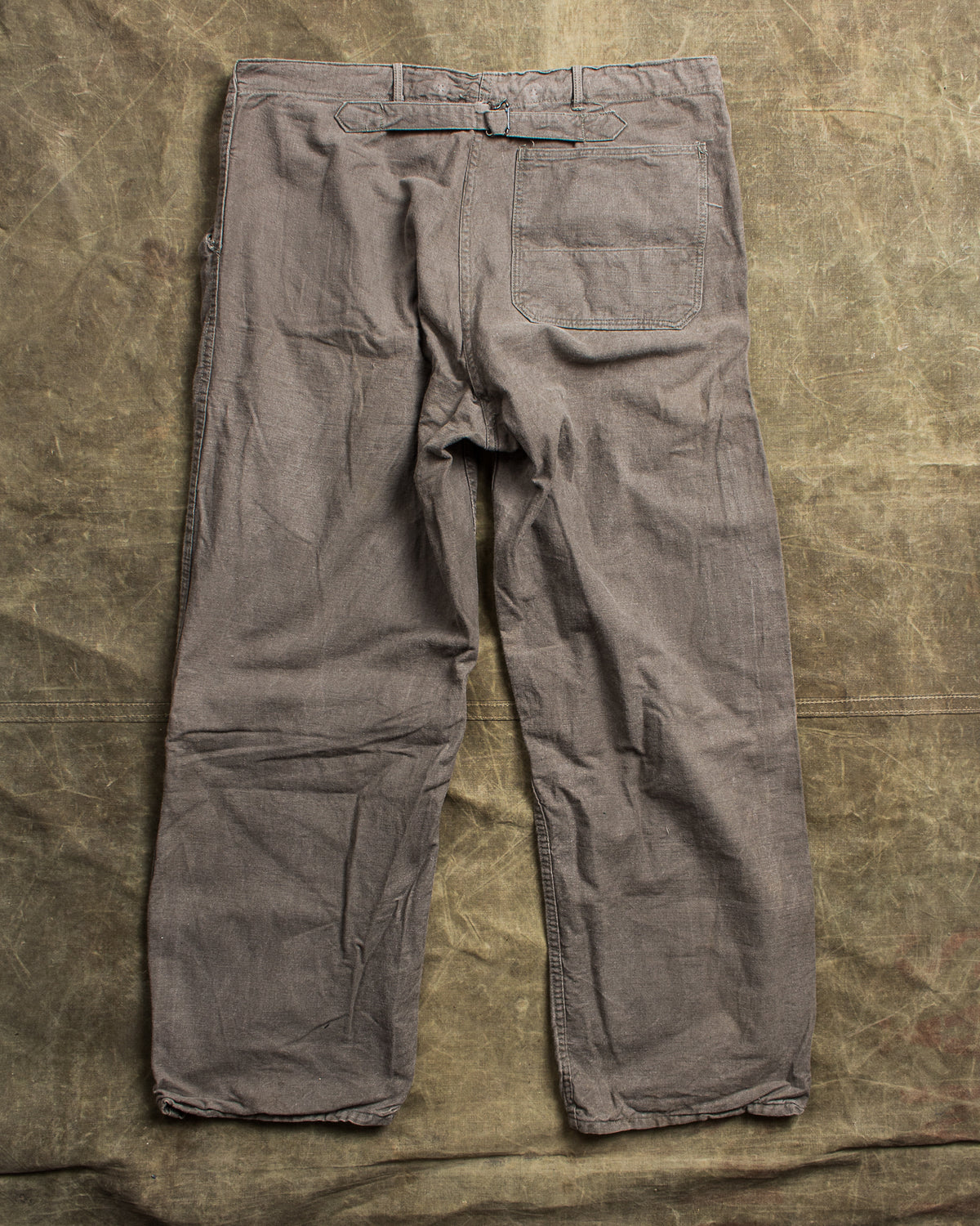 Vintage 1950s Swedish Army Pants "Grötbyxor" No. 13