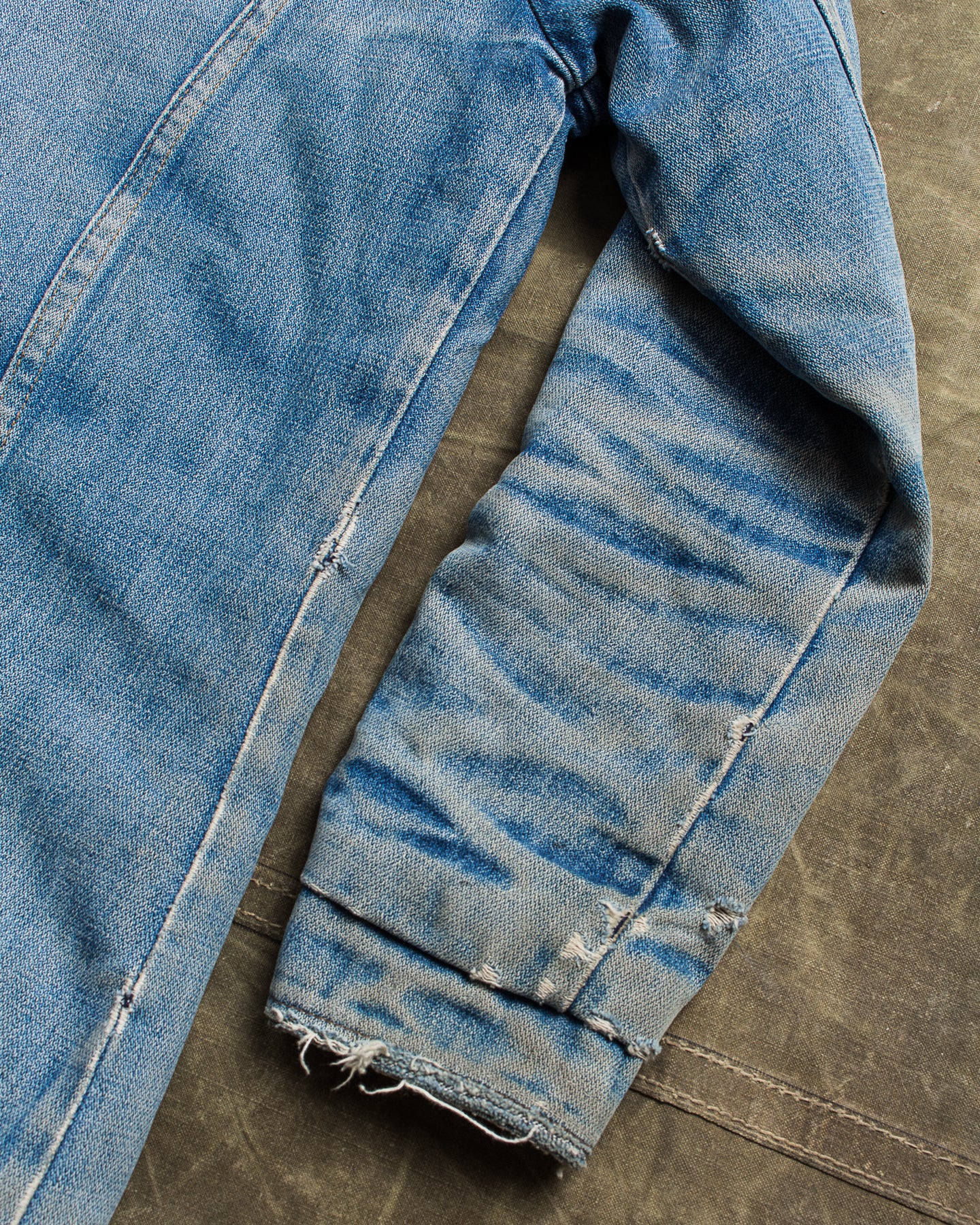 Vintage 70's Wrangler Ranch Coat Broken Twill Denim Jacket