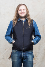 Indigofera Iconic Vest Black Grosgrain