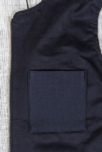 Indigofera Iconic Vest Black Grosgrain