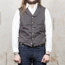 Mister Freedom Gilet Gadjo Covert Stripe Vest