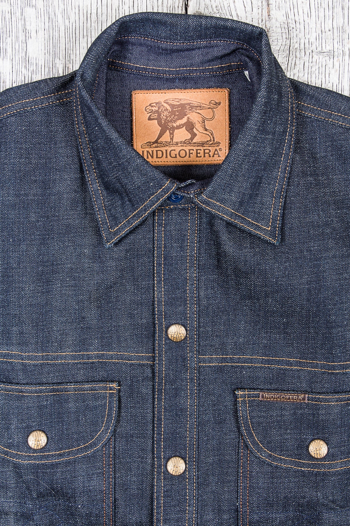 Indigofera Fargo Shirt Winlock Selvedge