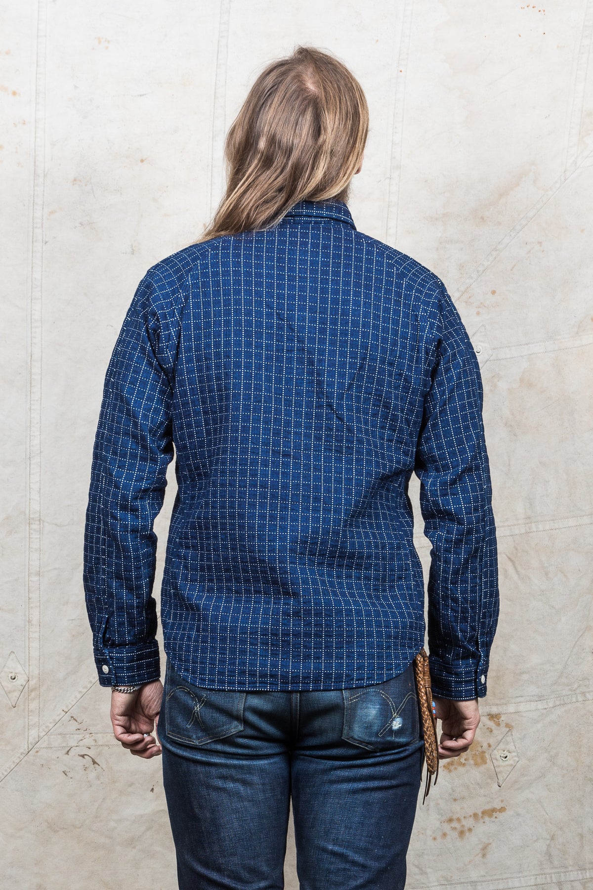 Momotaro Sashiko Work Shirt