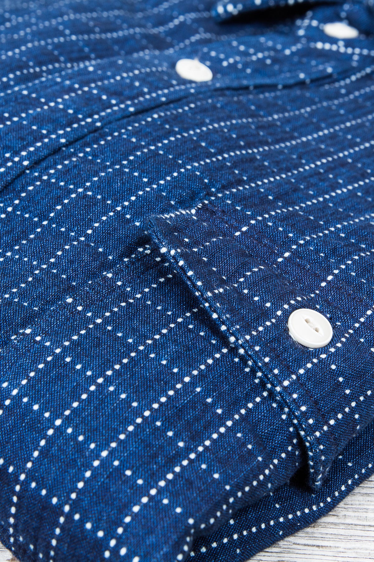 Momotaro Sashiko Work Shirt