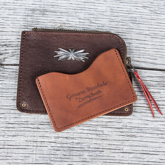 Larry Smith Deer Skin Multi Wallet LT-0043 Light Brown