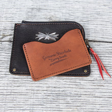 Larry Smith Deer Skin Multi Wallet LT-0043 Dark Brown