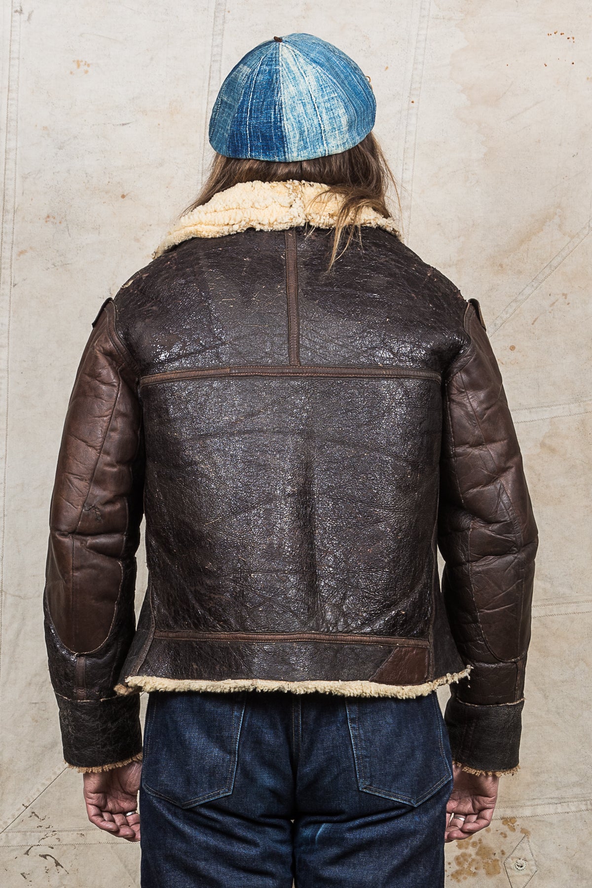 Vintage USAAF Leather B-3 Flight Jacket