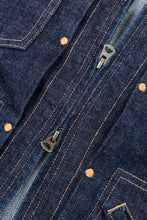 Momotaro 03-115 Front Zip Denim Jacket