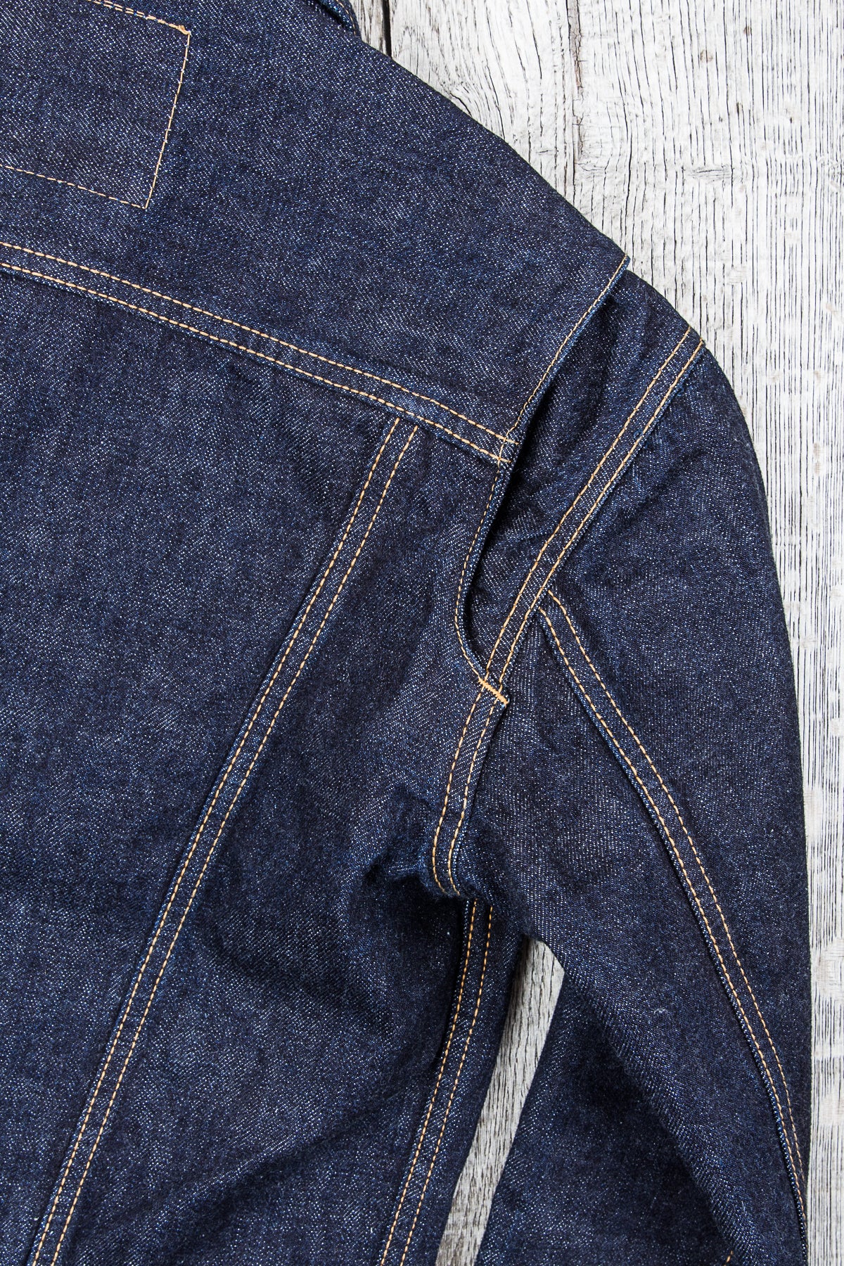 Momotaro 03-115 Front Zip Denim Jacket