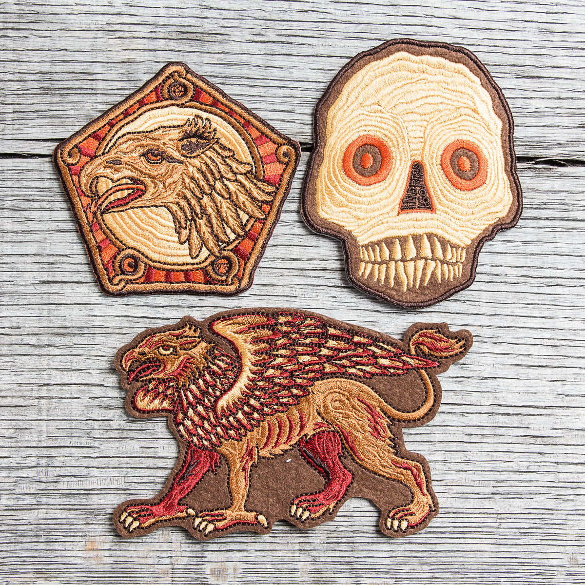 Indigofera x Atldax Patches Set of 3