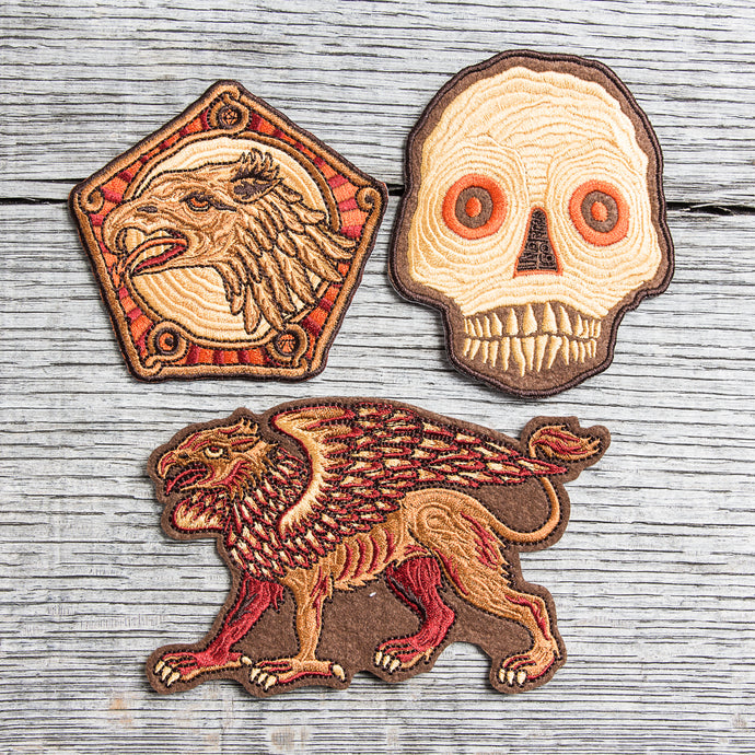 Indigofera x Atldax Patches Set of 3