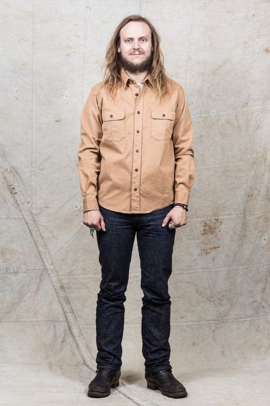 Indigofera Alamo Shirt Khaki Beige