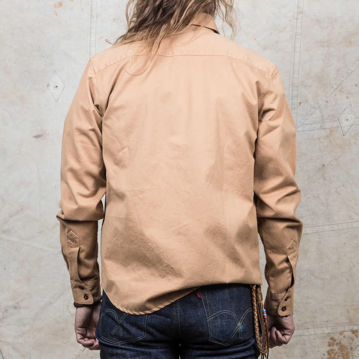 Indigofera Alamo Shirt Khaki Beige