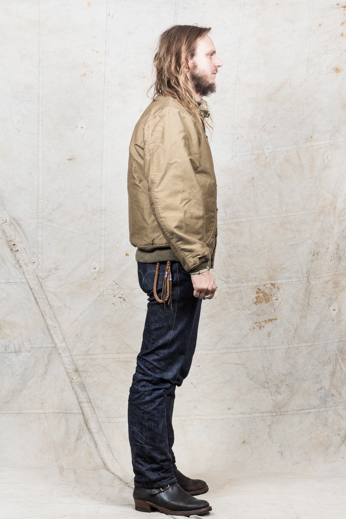 Buzz Rickson's U.S. Navy Deck Hook Jacket Khaki