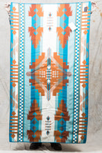 Pendleton Saddle Blanket Aqua Mesquite