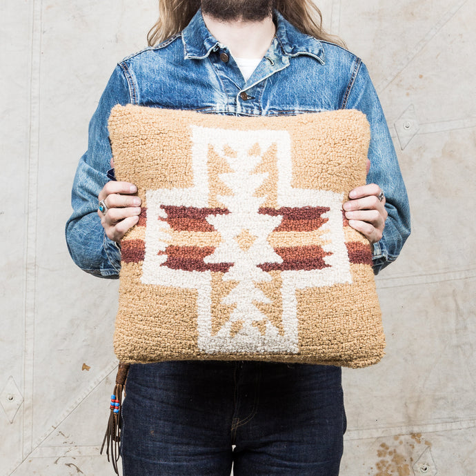 Pendleton Hooked Wool Pillow Harding