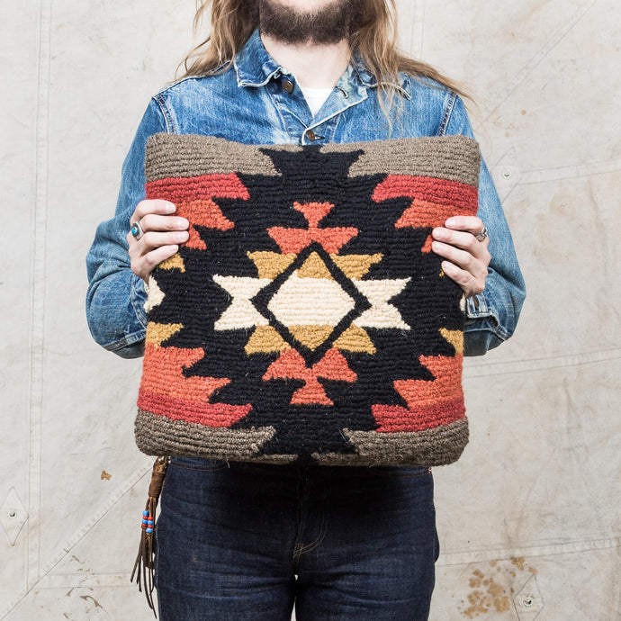 Pendleton Hooked Wool Pillow Pueblo Dwelling